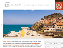 Tablet Screenshot of hotelriviera.net