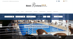 Desktop Screenshot of hotelriviera.cat